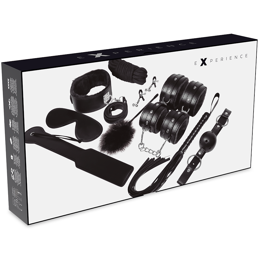 EXPERIENCE - BDSM FETISH KIT BLACK SERIES - NOCTURNA DESIRES