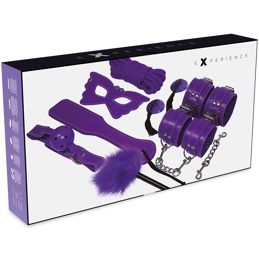 EXPERIENCE - BDSM FETISH KIT PURPLE SERIES - NOCTURNA DESIRES