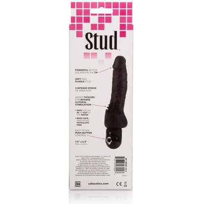 CALEXOTICS - POWER STUD CLITERRIFIC BLACK VIBRATOR - NOCTURNA DESIRES