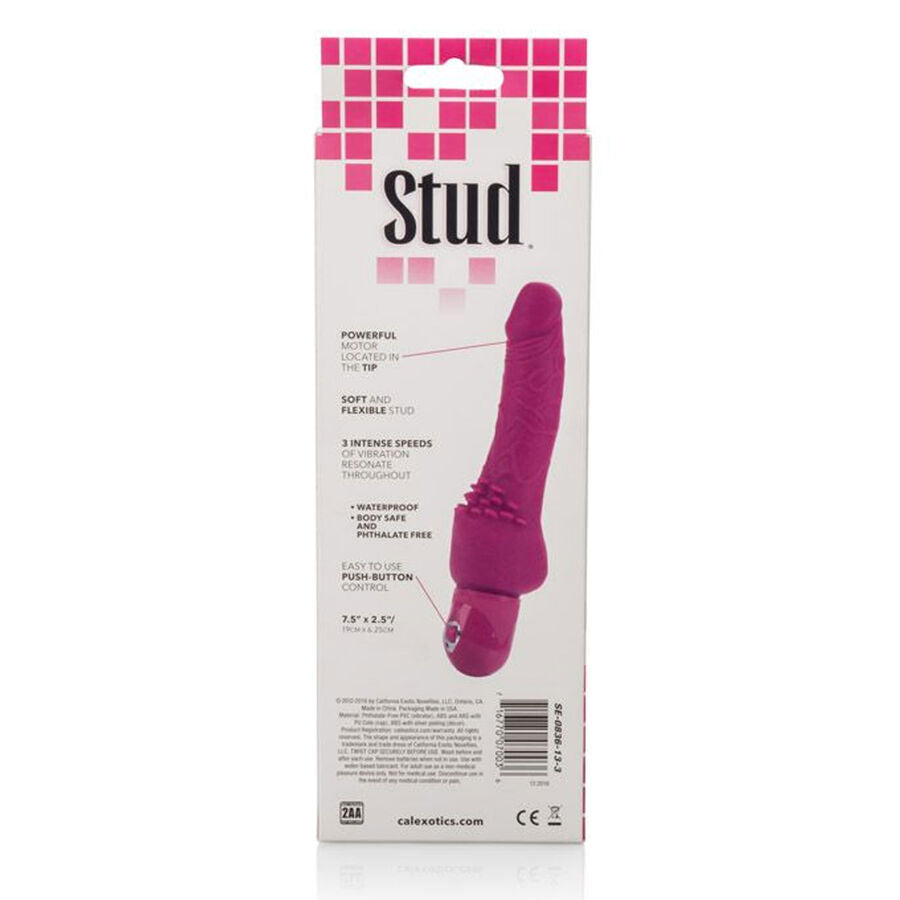 CALEXOTICS - POWER STUD CLITERRIFIC PINK VIBRATOR - NOCTURNA DESIRES