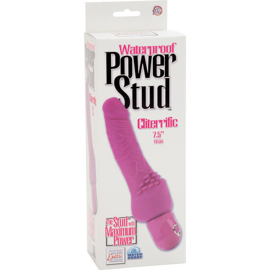 CALEXOTICS - POWER STUD CLITERRIFIC PINK VIBRATOR - NOCTURNA DESIRES