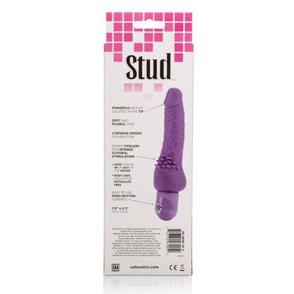CALEXOTICS - POWER STUD CLITERRIFIC PURPLE VIBRATOR - NOCTURNA DESIRES