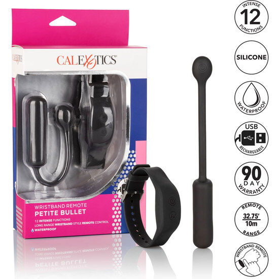 CALEXOTICS - WRISTBAND REMOTE PETITE BULLET - NOCTURNA DESIRES
