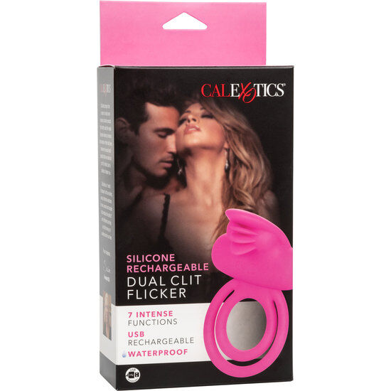 CALEXOTICS - DUAL CLIT FLICKER ENHANCER - NOCTURNA DESIRES