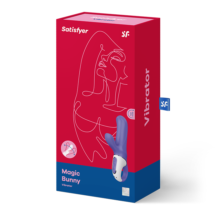 SATISFYER - VIBE MAGIC BUNNY SATISFYER VIBRATOR  NOCTURNA DESIRES