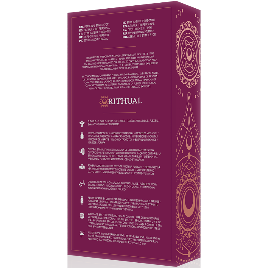 RITHUAL - ANUSARA DUAL RECHARGEABLE ENGINE 2.0 ORCHID - NOCTURNA DESIRES