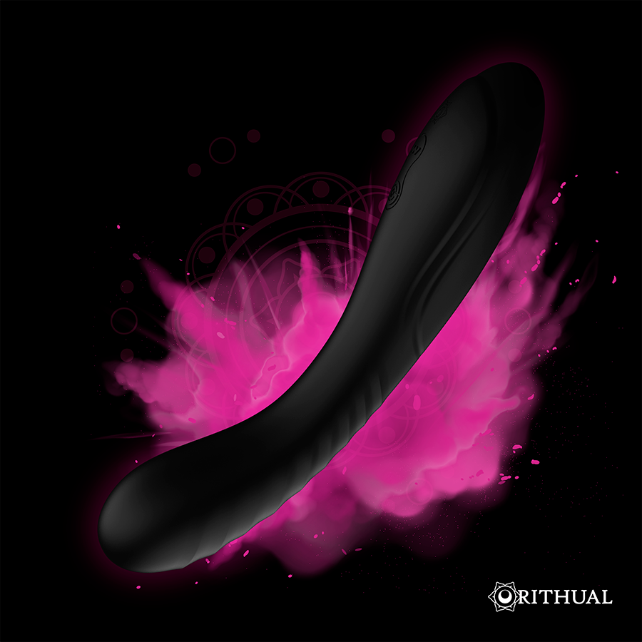 RITHUAL - KRIYA STIMULAODR RECHARGEABLE G-POINT BLACK - NOCTURNA DESIRES