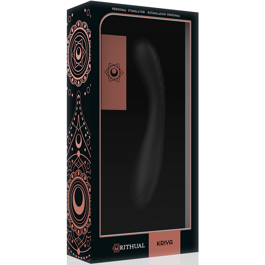 RITHUAL - KRIYA STIMULAODR RECHARGEABLE G-POINT BLACK - NOCTURNA DESIRES