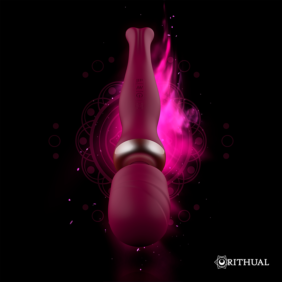 RITHUAL - POWERFUL RECHARGEABLE AKASHA WAND 2.0 ORCHID - NOCTURNA DESIRES