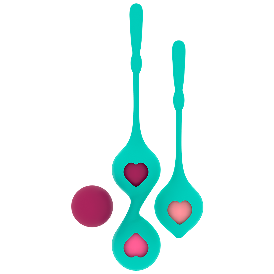RITHUAL - DEVA AQUA GREEN PELVIC TRAINING SET - NOCTURNA DESIRES