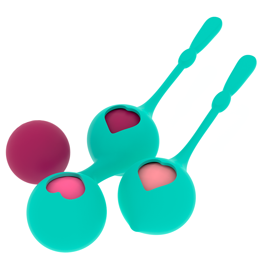 RITHUAL - DEVA AQUA GREEN PELVIC TRAINING SET - NOCTURNA DESIRES