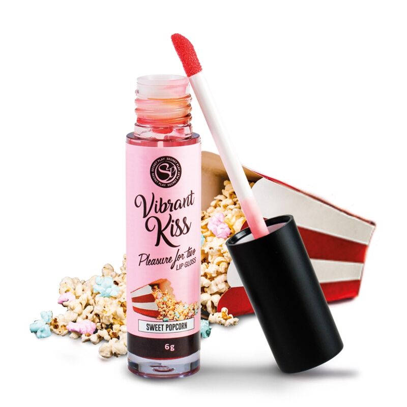 SECRETPLAY - LIP GLOSS VIBRANT KISS SWEET POPCORN SECRETPLAY COSMETIC  NOCTURNA DESIRES