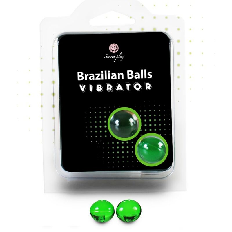 SECRETPLAY - 2 SHOCK BRAZILIAN BALLS SET SECRETPLAY COSMETIC  NOCTURNA DESIRES