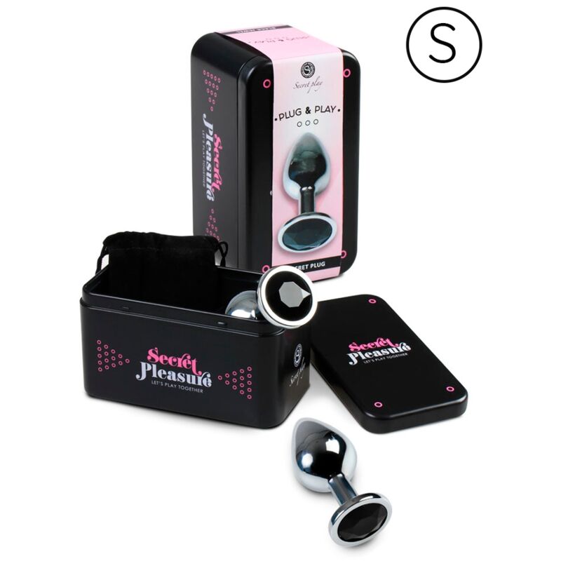 SECRETPLAY - ANAL PLUG BLACK S - NOCTURNA DESIRES