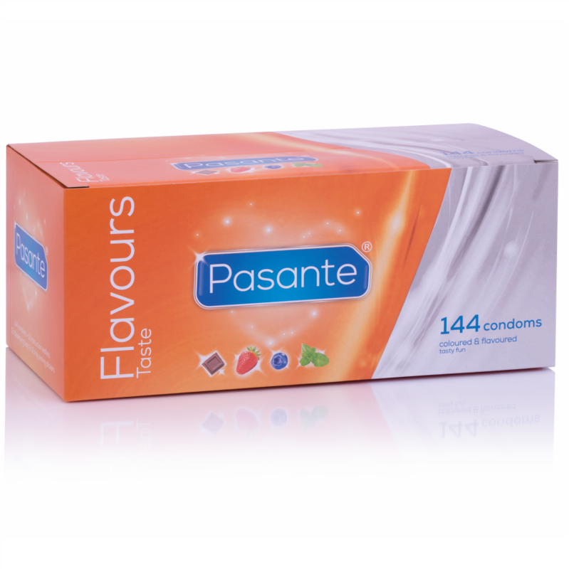 PASANTE - CONDOMS FLAVORS 155 UNITS - NOCTURNA DESIRES