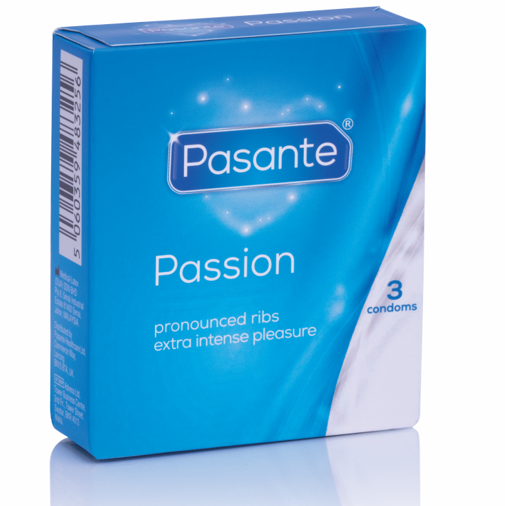 PASANTE - DOTTED CONDOMS MS PLACER 3 UNITS - NOCTURNA DESIRES