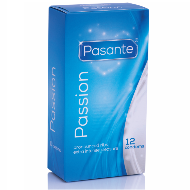 PASANTE - DOTTED CONDOMS MS PLACER 12 UNITS - NOCTURNA DESIRES