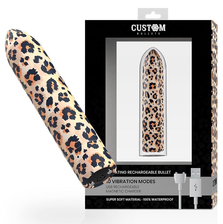 CUSTOM BULLETS - LEOPARD MAGNETIC 10 INTENSITIES - NOCTURNA DESIRES