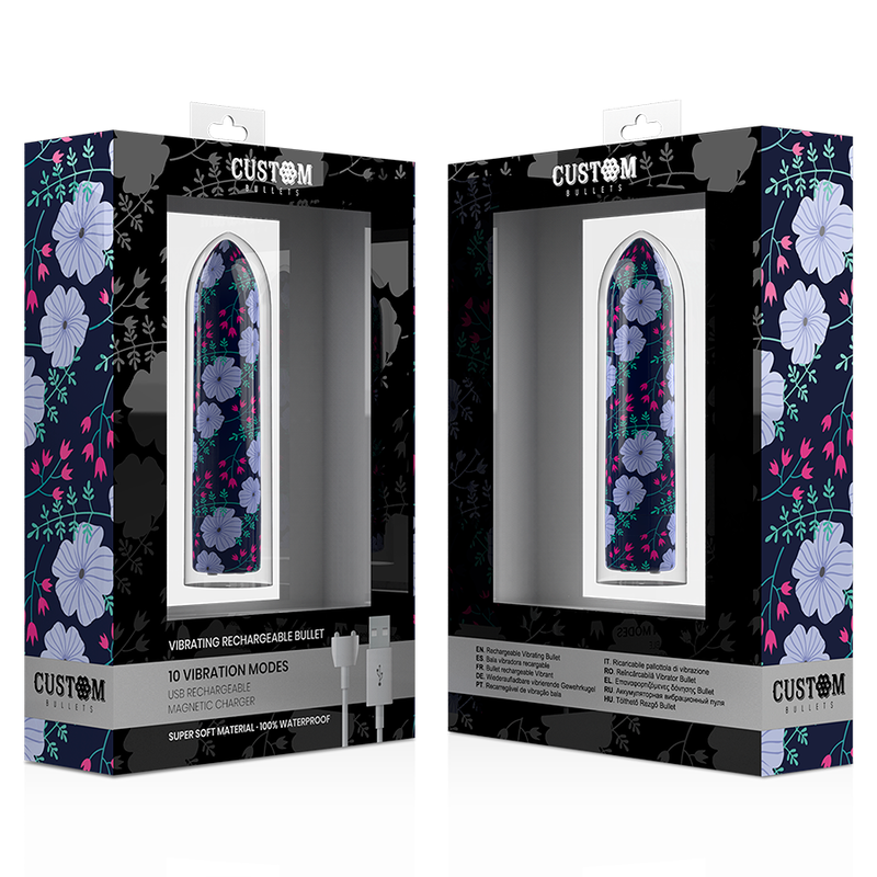 CUSTOM BULLETS - SPRING MAGNETIC BULLET 10 INTENSITIES - NOCTURNA DESIRES