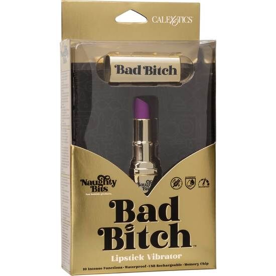 CALEXOTICS - BALA RECHARGEABLE LIPSTICK HIDE & PLAY BAD BITCH - NOCTURNA DESIRES