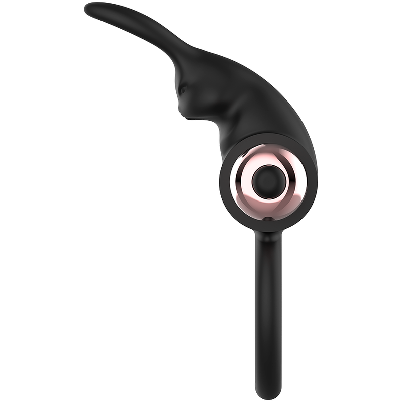 COQUETTE CHIC DESIRE - COCK RING WITH VIBRATOR BLACK/ GOLD - NOCTURNA DESIRES