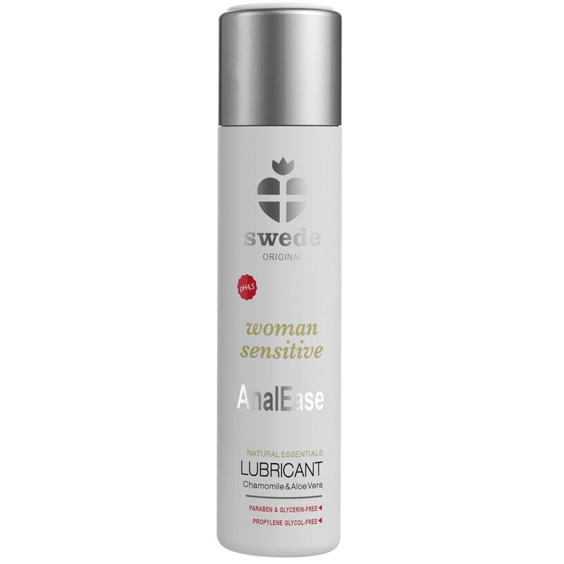 SWEDE - WOMAN SENSITIVE ANAL EASE WATER BASED 60 ML - NOCTURNA DESIRES