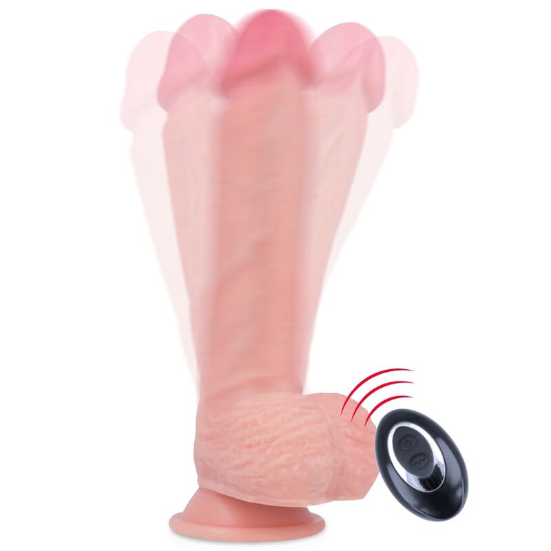 ROCKARMY - LIQUID SILICONE VIBRATOR PREMIUM APACHE REMOTE CONTROL 20.5 CM -O- 4.62 CM - NOCTURNA DESIRES