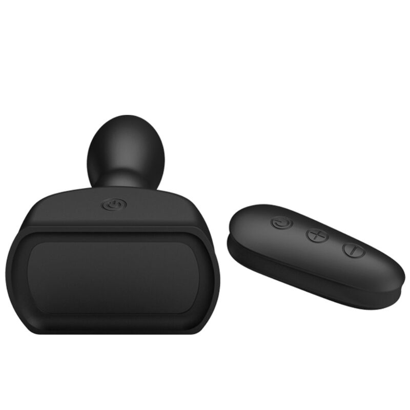 MR PLAY - BLACK INFLATABLE ANAL PLUG REMOTE CONTROL - NOCTURNA DESIRES