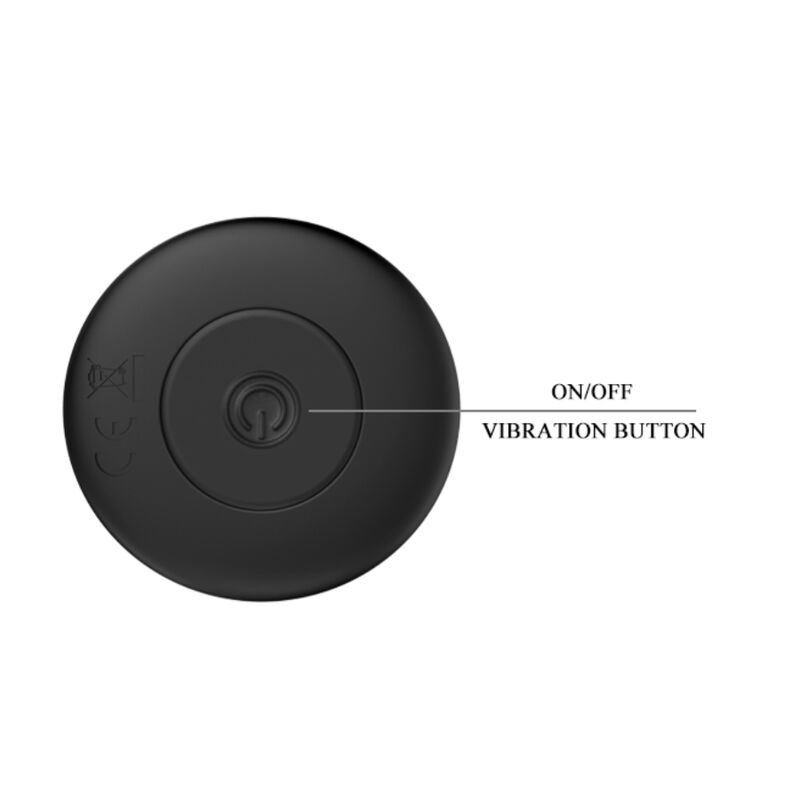 MR PLAY - RECHARGEABLE BLACK VIBRATOR ANAL PLUG - NOCTURNA DESIRES