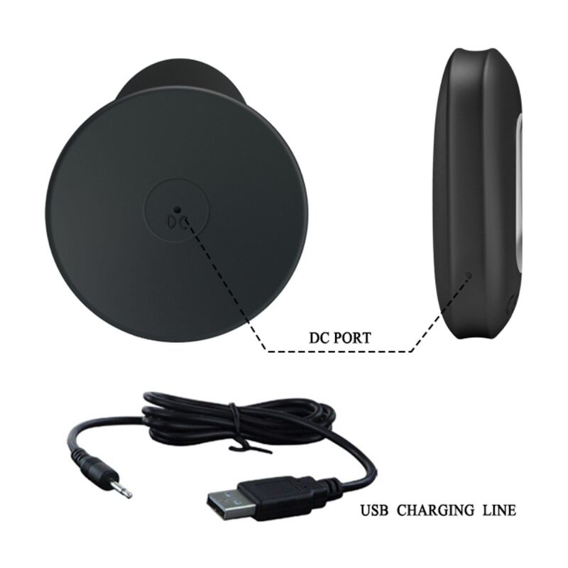 MR PLAY - ANAL PLUG WITH VIBRATION BLACK REMOTE CONTROL - NOCTURNA DESIRES