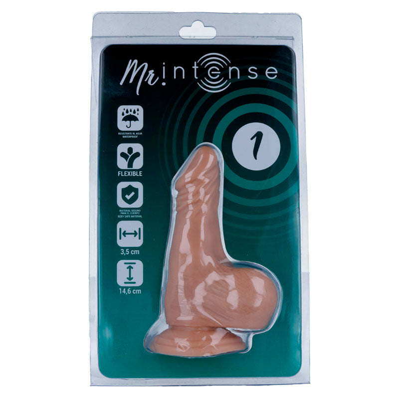 MR INTENSE - 1 REALISTIC COCK 14.6 CM -O- 3.5 CM MR. INTENSE  NOCTURNA DESIRES