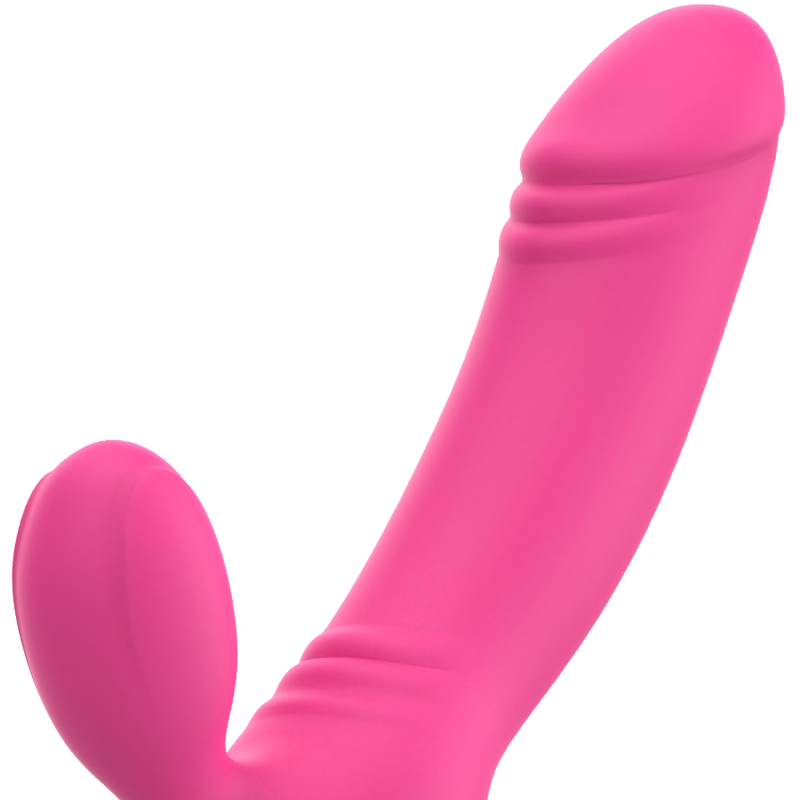 OHMAMA - BIX DOUBLE STIMULATION VIBRATOR XMAS EDITION PINK - NOCTURNA DESIRES