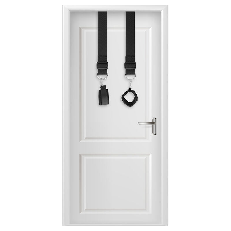 DARKNESS - BONDAGE DOOR HANDCUFFS - NOCTURNA DESIRES