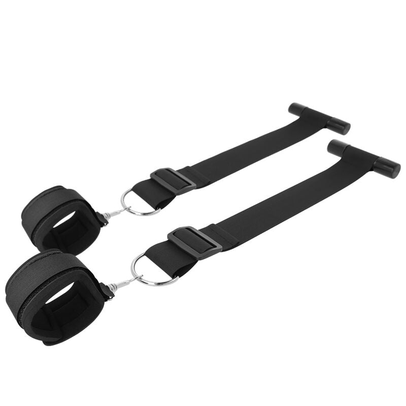 DARKNESS - BONDAGE DOOR HANDCUFFS - NOCTURNA DESIRES