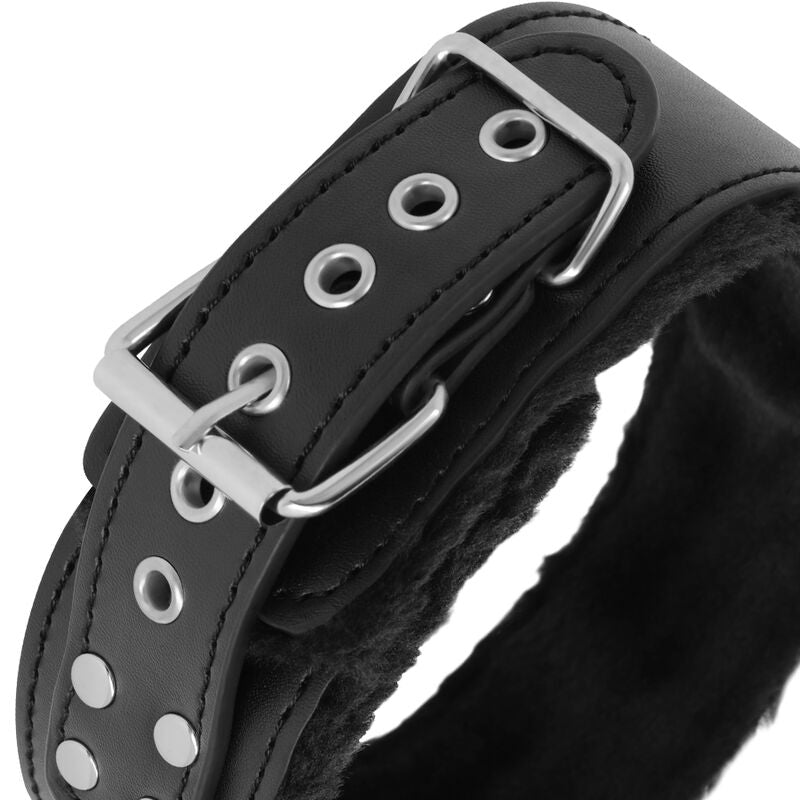 DARKNESS - LINED NECKLACE WITH TITANIUM CHAIN - NOCTURNA DESIRES