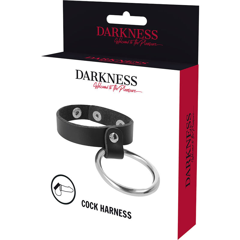 DARKNESS - METAL RING FOR THE PENIS AND TESTICLES - NOCTURNA DESIRES