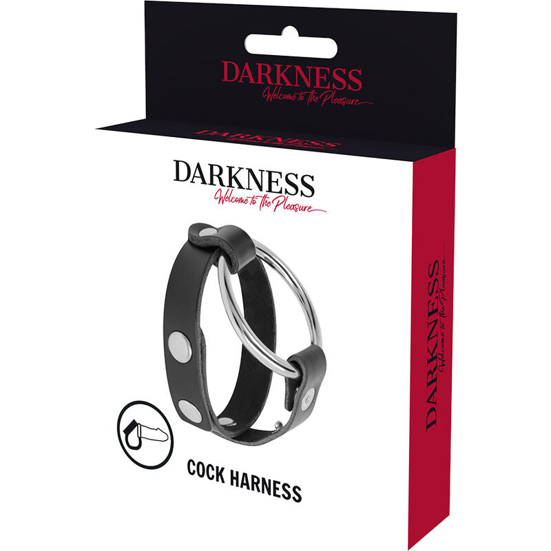 DARKNESS - BDSM COCK AND TESTICLE RING - NOCTURNA DESIRES