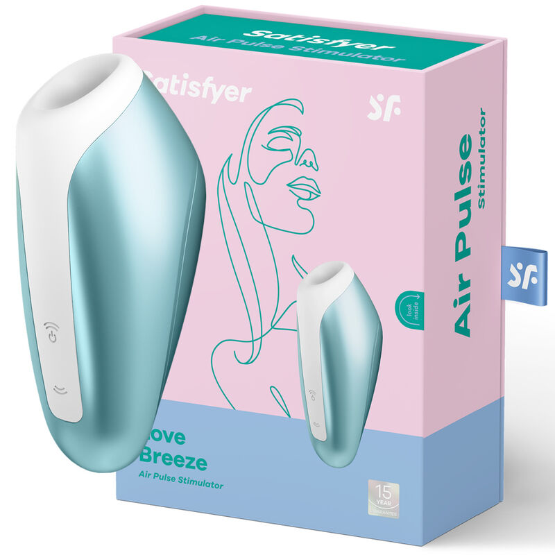 SATISFYER - LOVE BREEZE SUCTIONER ICE BLUE - NOCTURNA DESIRES