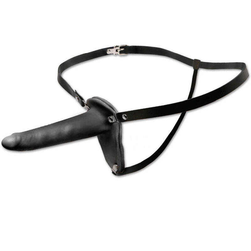 FETISH FANTASY SERIES - LEATHER STRAP-ON - NOCTURNA DESIRES
