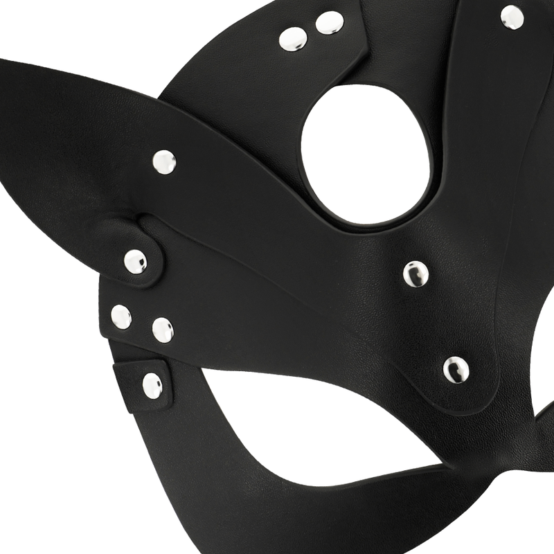COQUETTE CHIC DESIRE - VEGAN LEATHER MASK WITH BUNNY EARS - NOCTURNA DESIRES