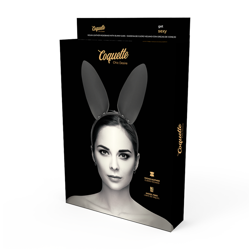 COQUETTE CHIC DESIRE - HEADBAND WITH BUNNY EARS - NOCTURNA DESIRES