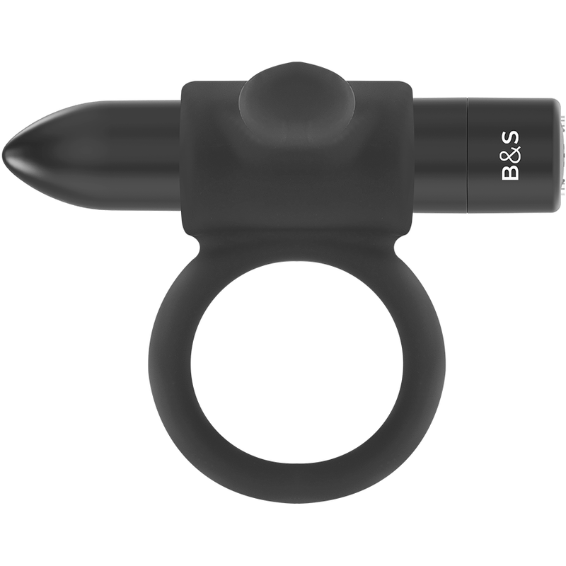 BLACK&SILVER - CAMERON BLACK RECHARGEABLE RING - NOCTURNA DESIRES