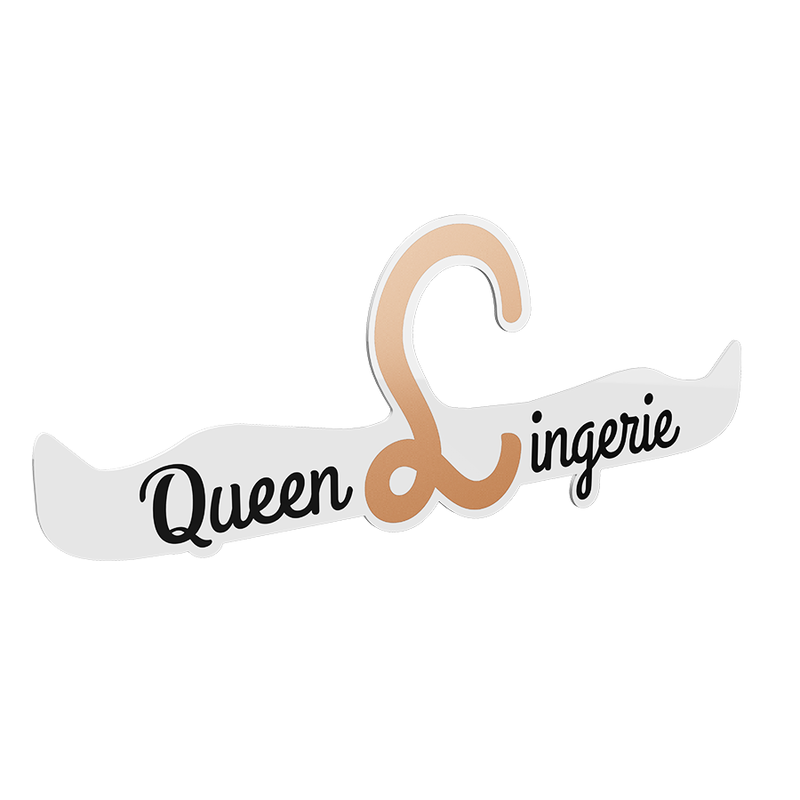 QUEEN LINGERIE - LINGERIE HANGER 27.5 CM 1 UNIT - NOCTURNA DESIRES
