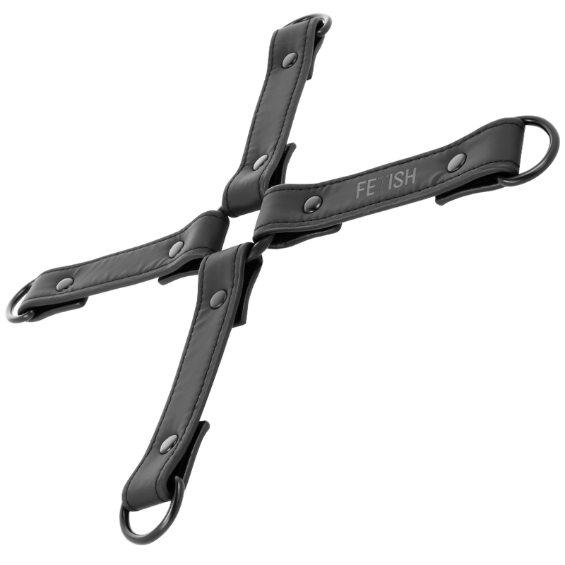 FETISH SUBMISSIVE - VEGAN LEATHER HANDCUFF UNION FETISH SUBMISSIVE BONDAGE  NOCTURNA DESIRES