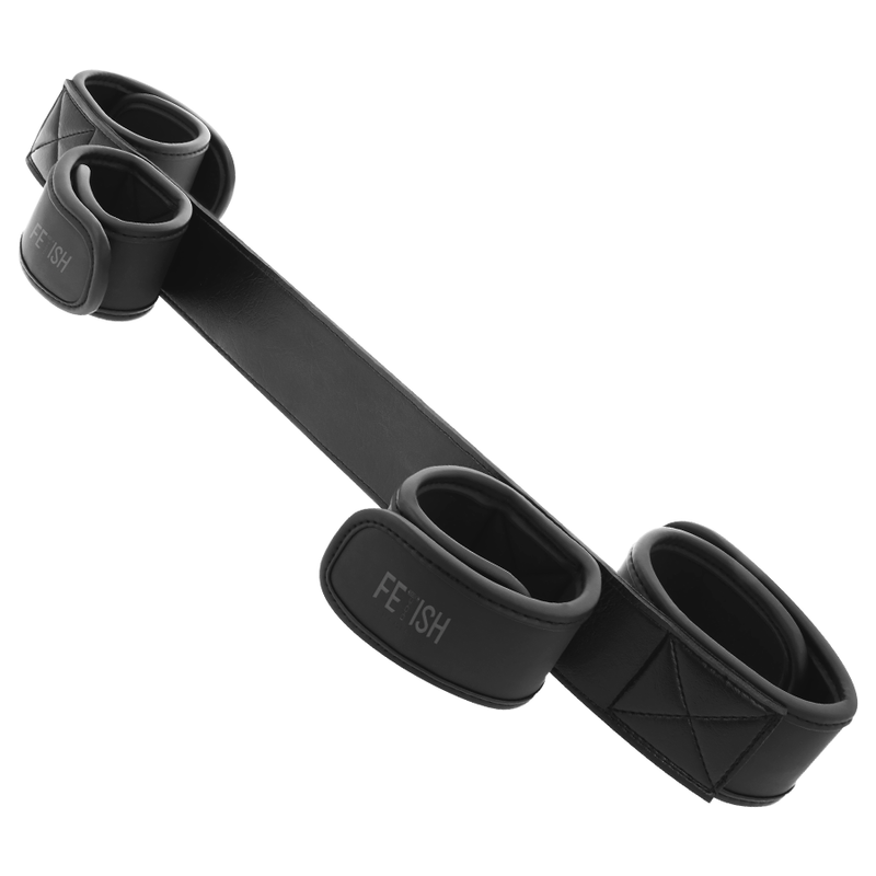FETISH SUBMISSIVE - BONDAGE SPREADER BAR WITH NOPRENE LINING FETISH SUBMISSIVE BONDAGE  NOCTURNA DESIRES
