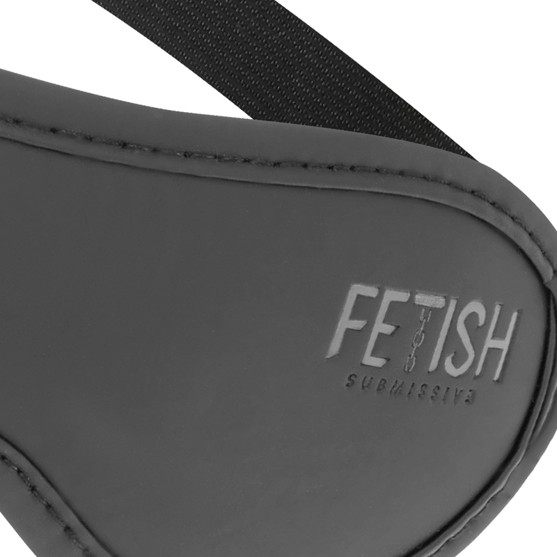 FETISH SUBMISSIVE - VEGAN LEATHER MASK II WITH NOPRENE LINING FETISH SUBMISSIVE BONDAGE  NOCTURNA DESIRES