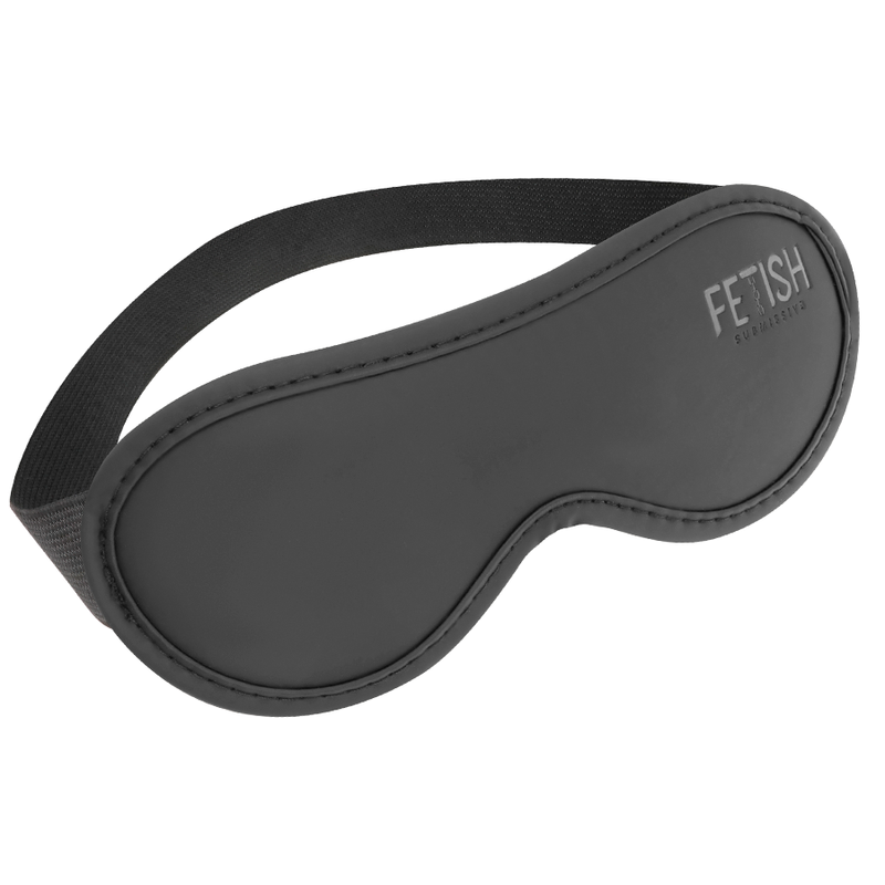 FETISH SUBMISSIVE - VEGAN LEATHER MASK II WITH NOPRENE LINING FETISH SUBMISSIVE BONDAGE  NOCTURNA DESIRES