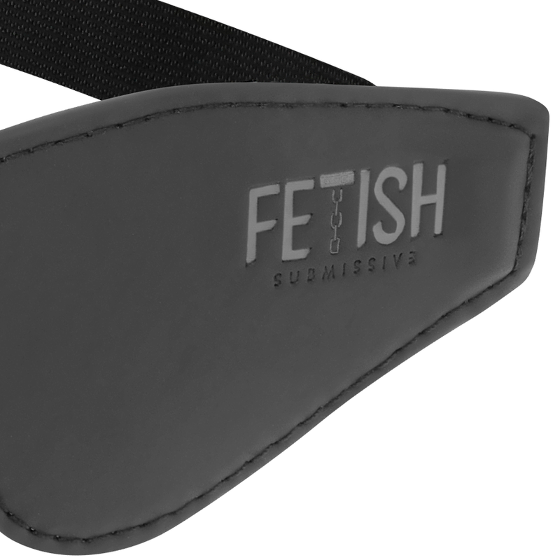 FETISH SUBMISSIVE - VEGAN LEATHER MASK WITH NOPRENE LINING FETISH SUBMISSIVE BONDAGE  NOCTURNA DESIRES