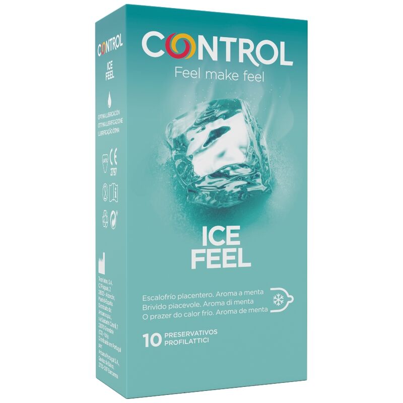 CONTROL - ICE FEEL COOL EFFECT 10 UNITS - NOCTURNA DESIRES