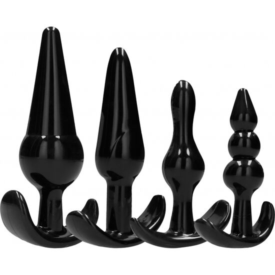 ADDICTED TOYS - SET 4 ANAL PLUGS - NOCTURNA DESIRES
